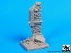 Black Dog D35040 Hause ruin wall base 1/35